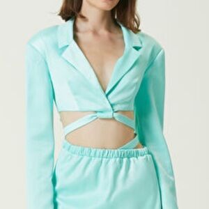 For Love and Lemons Blazer Top